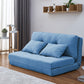 現代のリネンアームレスソファベッド標準ソファ折りたたみ式ソファリビングルーム