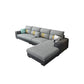 Scandinavian 4-seater Sectional with Square Arm for Living Room