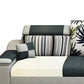 Contemporary Sloped Arms Modular L-Shape Furniture Sectionals