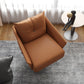 Flared Arm Chair 33.85" L x 29.92"W Swivel Chair for Living Room