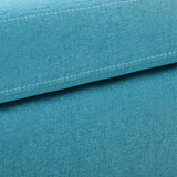 Linen e finta cuoio in pelle inclinata Basic Basic a quattro gambe set