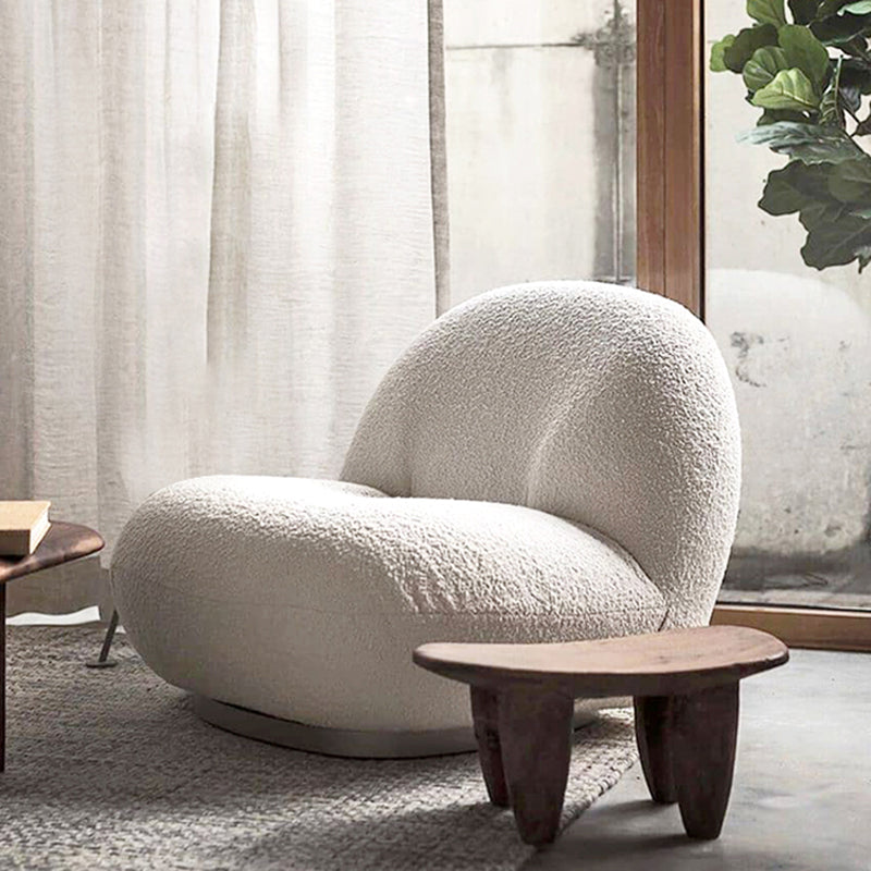 Wollstuhl 28.7 "L x31.1" W x26.7 "H Schwenkstuhl für Wohnzimmer