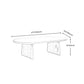 15.7"H Modern Style Sled Base Wooden Solid Color Round Coffee Table Clearhalo 'Coffee & Accent Tables' 'Coffee Tables' 'coffee_tables' 'furn' 'furn_coffee_tables' 'Furniture' 'Living Room Furniture' 5211927