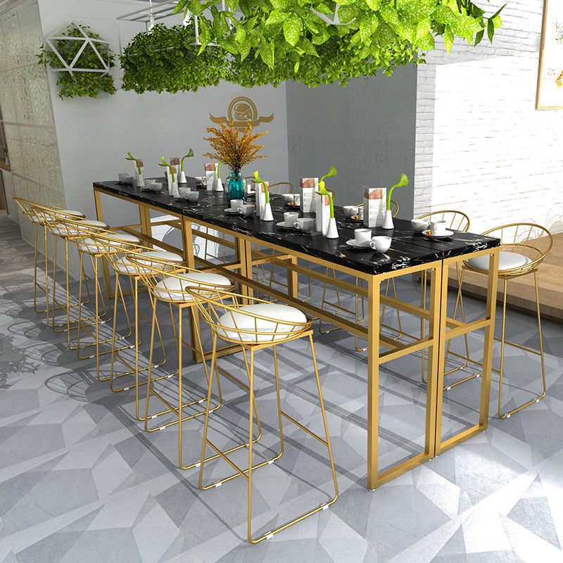 Coffeeshop bar hoogte teller hoogtafel eigentijdse rechthoek pubtafel