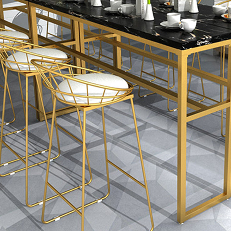 Coffeeshop bar hoogte teller hoogtafel eigentijdse rechthoek pubtafel