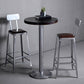 Industrial Square Iron Bar Stool Silver Footrest Bristol Stool Clearhalo 'Bar Furniture' 'Bar Stools' 'bar_stools' 'furn' 'furn_bar_stools' 'Furniture' 'Kitchen & Dining Furniture' 5216439