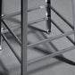 Industrial Square Iron Bar Stool Silver Footrest Bristol Stool Clearhalo 'Bar Furniture' 'Bar Stools' 'bar_stools' 'furn' 'furn_bar_stools' 'Furniture' 'Kitchen & Dining Furniture' 5216449