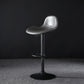 Industrial Style Swivel Leather Barstools Adjustable Low Back Stools Grey 1 Piece Clearhalo 'Bar Furniture' 'Bar Stools' 'bar_stools' 'furn' 'furn_bar_stools' 'Furniture' 'Kitchen & Dining Furniture' 5216544