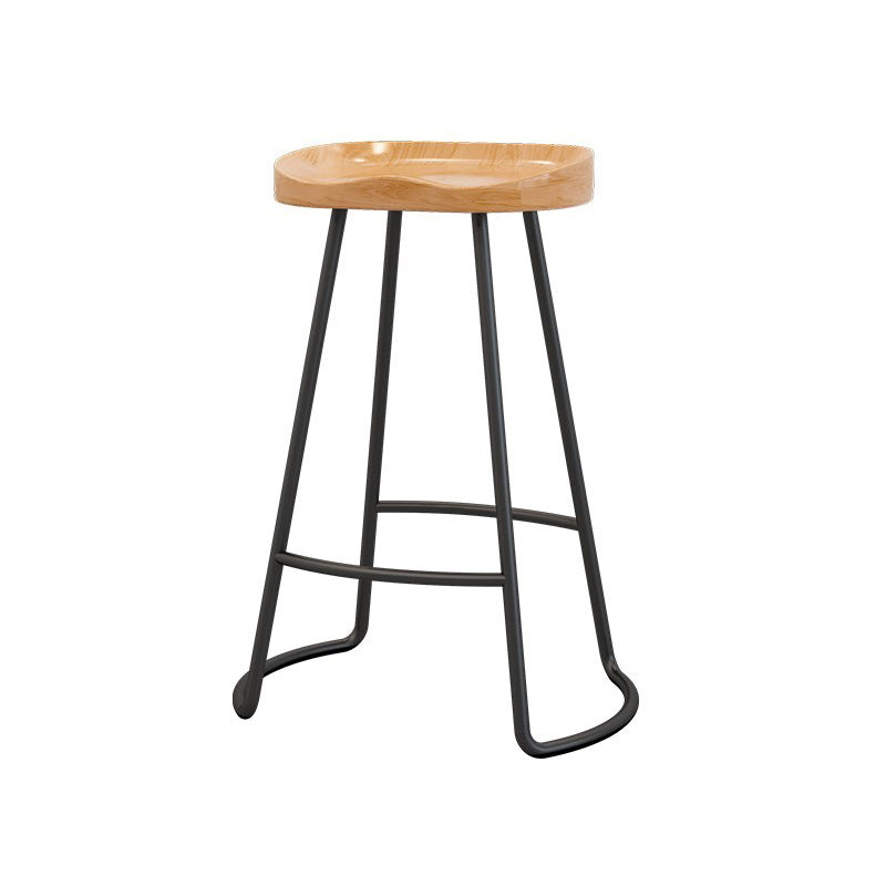 1/5/6/11 Pieces Modern Bar Table Set Rectangle Pine Wood Bistro Set with Footrest