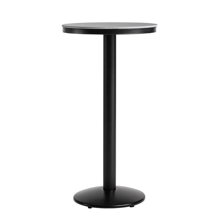 Industrielles 1/2/3-teiliges rundes Bartisch-Set aus Sinterstein-Bistro-Set für den Heimgebrauch