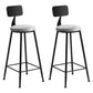 Industrielles 1/2/3-teiliges rundes Bartisch-Set aus Sinterstein-Bistro-Set für den Heimgebrauch