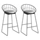 Industrielles 1/2/3-teiliges rundes Bartisch-Set aus Sinterstein-Bistro-Set für den Heimgebrauch