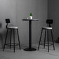 Industrielles 1/2/3-teiliges rundes Bartisch-Set aus Sinterstein-Bistro-Set für den Heimgebrauch
