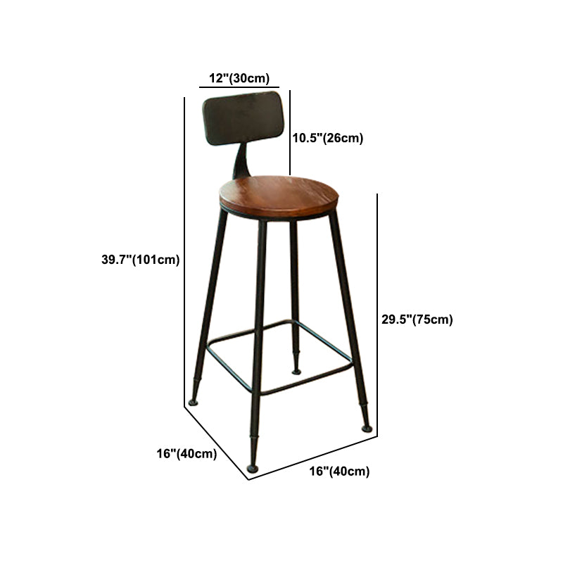 Industrial 1/2/5/9 Pieces Solid Wood Bar Table Set Rectangular Bistro Set