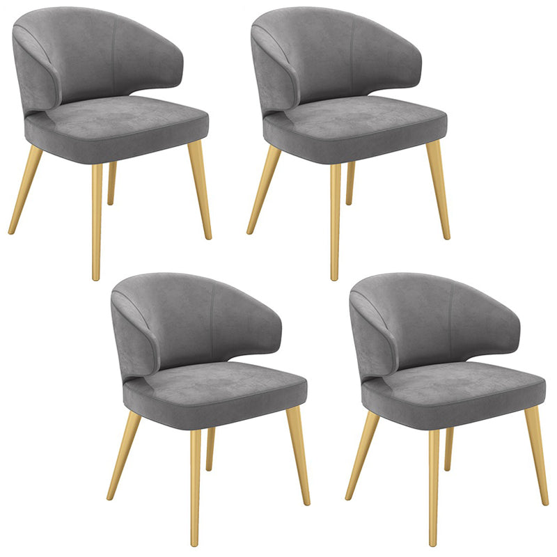 Glam Iron Dinette Set 1/4/7 Pieces Rectangle Dining Table Set with Sintered Stone Top