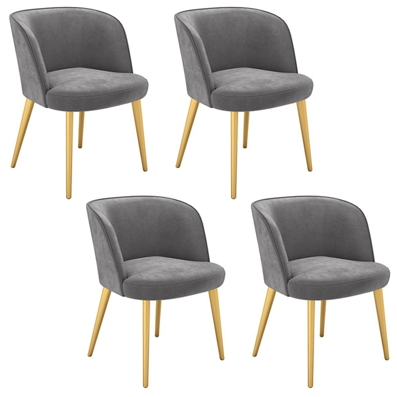 Glam Iron Dinette Set 1/4/7 Pieces Rectangle Dining Table Set with Sintered Stone Top