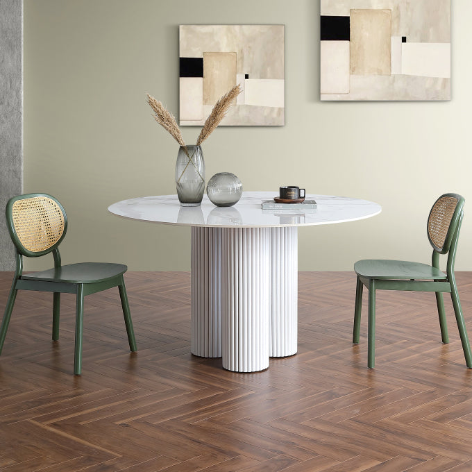 Modern Sintered Stone Dining Table Set 1/2/3/5 Pieces Dining Set for Home Use