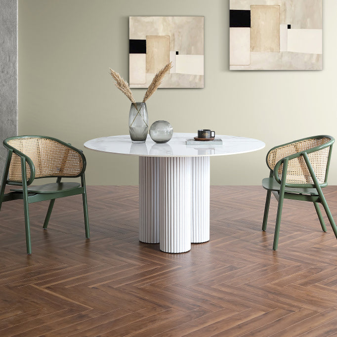 Modern Sintered Stone Dining Table Set 1/2/3/5 Pieces Dining Set for Home Use