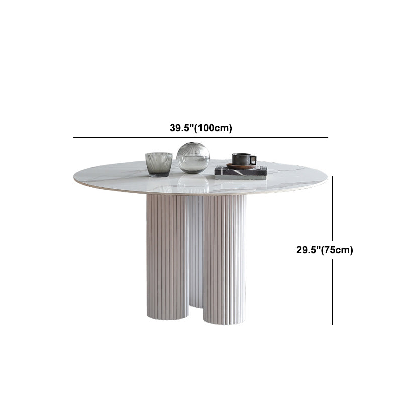 Modern Sintered Stone Dining Table Set 1/2/3/5 Pieces Dining Set for Home Use