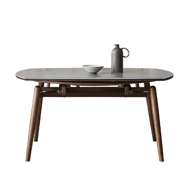 Modern Style Sintered Stone Dining Round Table Set 1/5/6/7 Pieces Dining Set