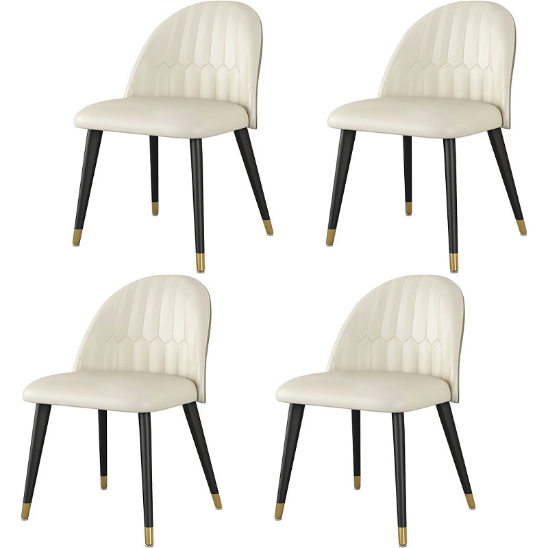 Glam Style Sintered Stone Dining Set Round 1/4/5/7 Pieces Dining Set