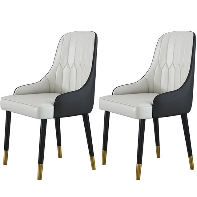 Glam Sintered Stone Dining Table Set Round 1/2/4/5 Pieces Dining Set for Home Use 2 Beige Chairs Clearhalo 'Dining Room Sets' 'Dining Tables & Seating' 'dining_room_set' 'furn' 'furn_dining_room_set' 'Furniture' 'Kitchen & Dining Furniture' 5217140