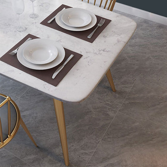 グラムスタイルの長方形ダイニングセット1/5/6ピースダイニングセットダイニングエリア