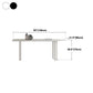Simplicity Free Form Table Sintered Stone Top Iron Base Dining Table Clearhalo 'Dining Tables & Seating' 'Dining Tables' 'dining_table' 'furn' 'furn_dining_table' 'Furniture' 'Kitchen & Dining Furniture' 5217244