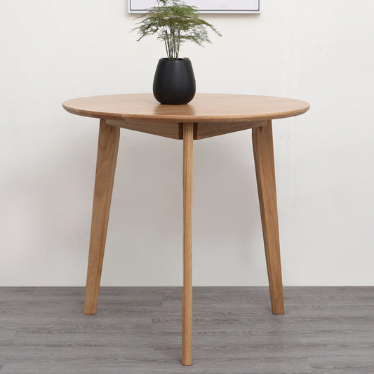 Modern Brown in Solid Wood Table Rectangle Dining Table for Kitchen 23.6"L x 23.6"W x 29.5"H Without Chairs