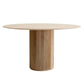 Modern White in Wood Counter Table Round Dining Table for Kitchen Natural Without Chairs Clearhalo 'Dining Tables & Seating' 'Dining Tables' 'dining_table' 'furn' 'furn_dining_table' 'Furniture' 'Kitchen & Dining Furniture' 5217431
