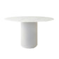 Modern White in Wood Counter Table Round Dining Table for Kitchen White Without Chairs Clearhalo 'Dining Tables & Seating' 'Dining Tables' 'dining_table' 'furn' 'furn_dining_table' 'Furniture' 'Kitchen & Dining Furniture' 5217438