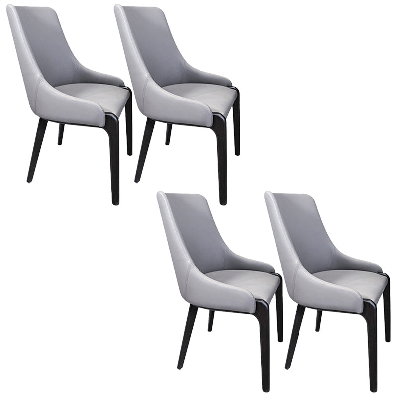 Sedie laterali in vetro finto minimalista braccio retro solido sedia da pranzo