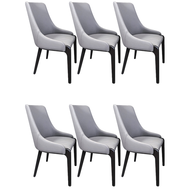 Sedie laterali in vetro finto minimalista braccio retro solido sedia da pranzo