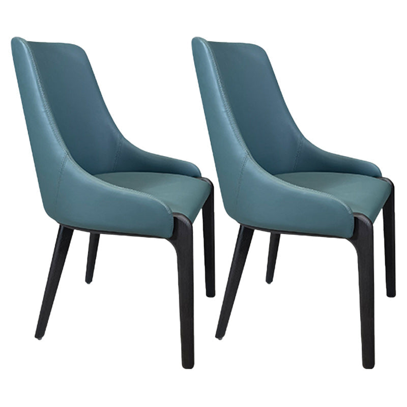 Sedie laterali in vetro finto minimalista braccio retro solido sedia da pranzo