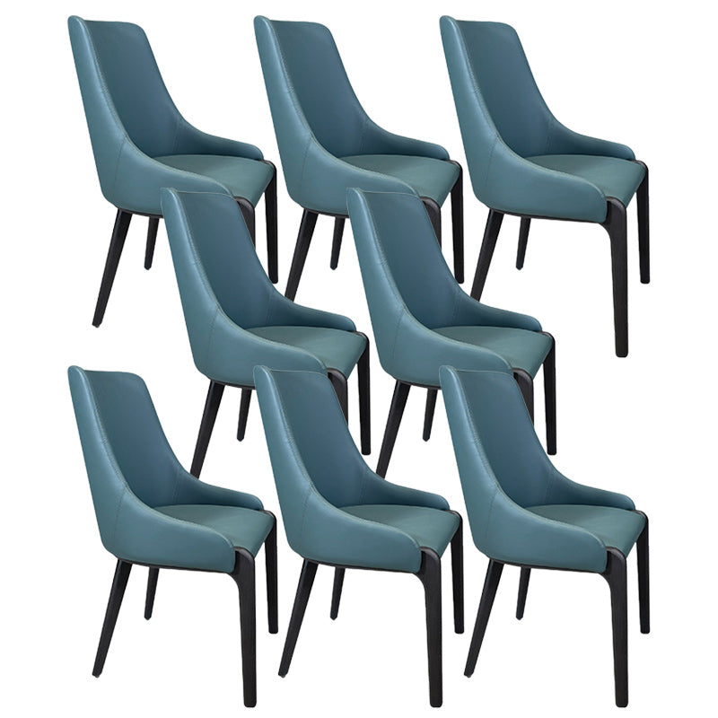 Sedie laterali in vetro finto minimalista braccio retro solido sedia da pranzo