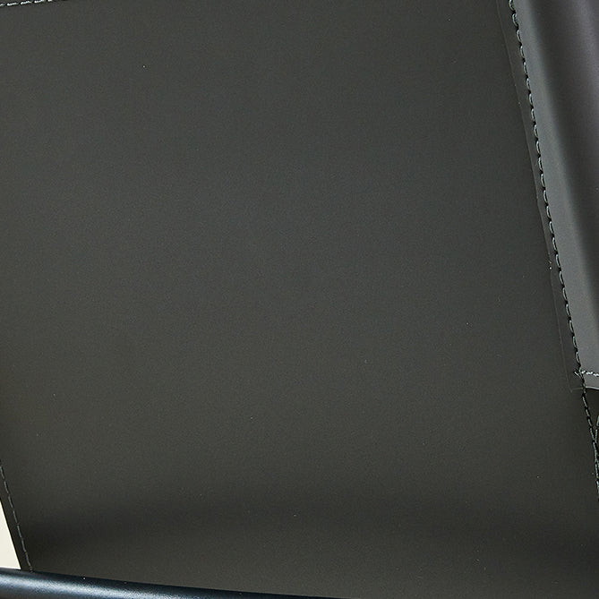 Minimalist Style Leather Dining Side Chair Armless Solid Back Chairs for Kitchen Clearhalo 'Dining Chairs' 'Dining Tables & Seating' 'dining_chair' 'furn' 'furn_dining_chair' 'Furniture' 'Kitchen & Dining Furniture' 5217956