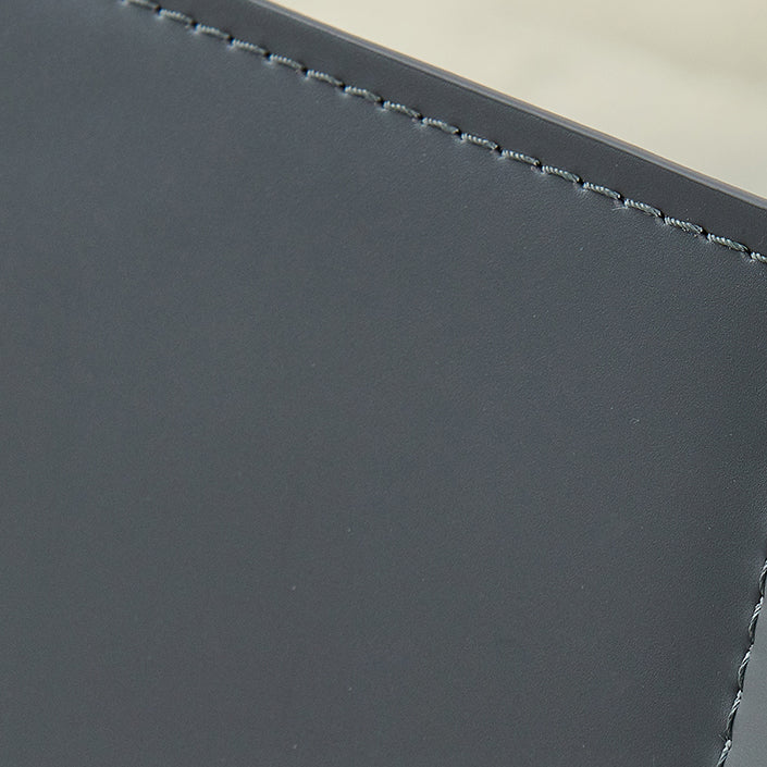 Minimalist Style Leather Dining Side Chair Armless Solid Back Chairs for Kitchen Clearhalo 'Dining Chairs' 'Dining Tables & Seating' 'dining_chair' 'furn' 'furn_dining_chair' 'Furniture' 'Kitchen & Dining Furniture' 5217957