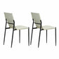 Minimalist Style Leather Dining Side Chair Armless Solid Back Chairs for Kitchen White 2 Piece Set Clearhalo 'Dining Chairs' 'Dining Tables & Seating' 'dining_chair' 'furn' 'furn_dining_chair' 'Furniture' 'Kitchen & Dining Furniture' 5217962