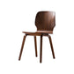 Minimalist Wood Dining Chair for Home Solid Back Armless Dining Chair Walnut 1 Piece Clearhalo 'Dining Chairs' 'Dining Tables & Seating' 'dining_chair' 'furn' 'furn_dining_chair' 'Furniture' 'Kitchen & Dining Furniture' 5218067