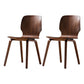 Minimalist Wood Dining Chair for Home Solid Back Armless Dining Chair Walnut 2 Piece Set Clearhalo 'Dining Chairs' 'Dining Tables & Seating' 'dining_chair' 'furn' 'furn_dining_chair' 'Furniture' 'Kitchen & Dining Furniture' 5218069