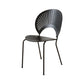 Minimalist Open Back Armless Dining Chairs Wood Dining Side Chair