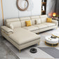 35.4 "H Faux Leather Pillow Top Arm Sofa & Chaise voor woonkamer
