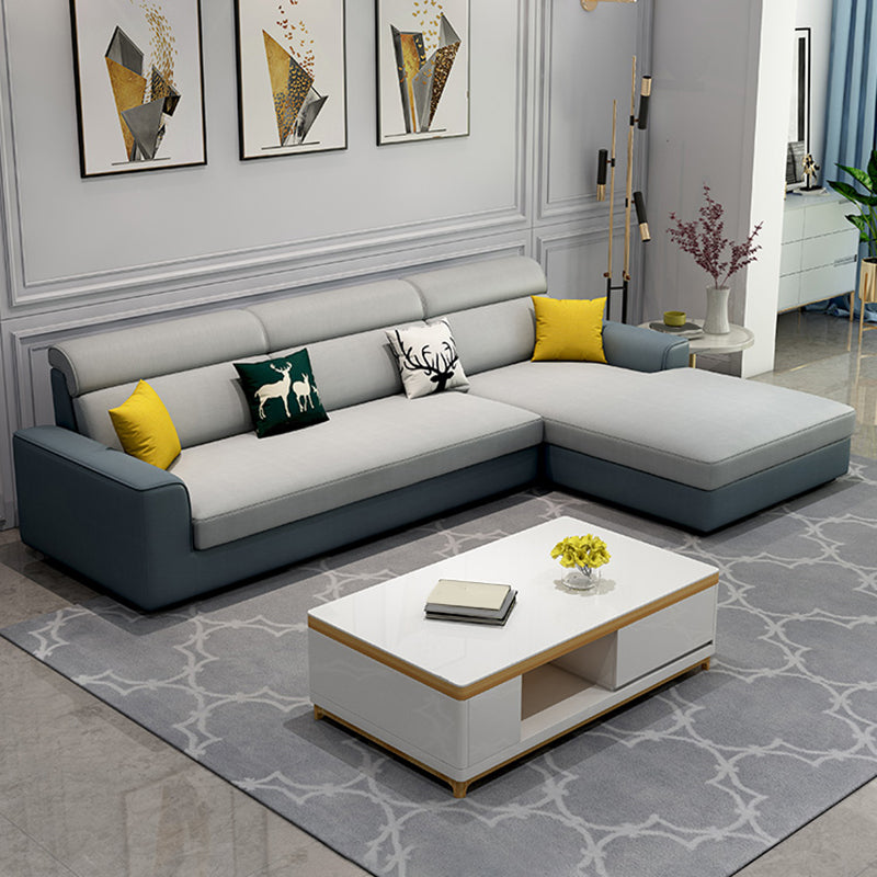 Oreiller cousu arrière carré canapé tufté canapé en faux cuir moderne et chaise