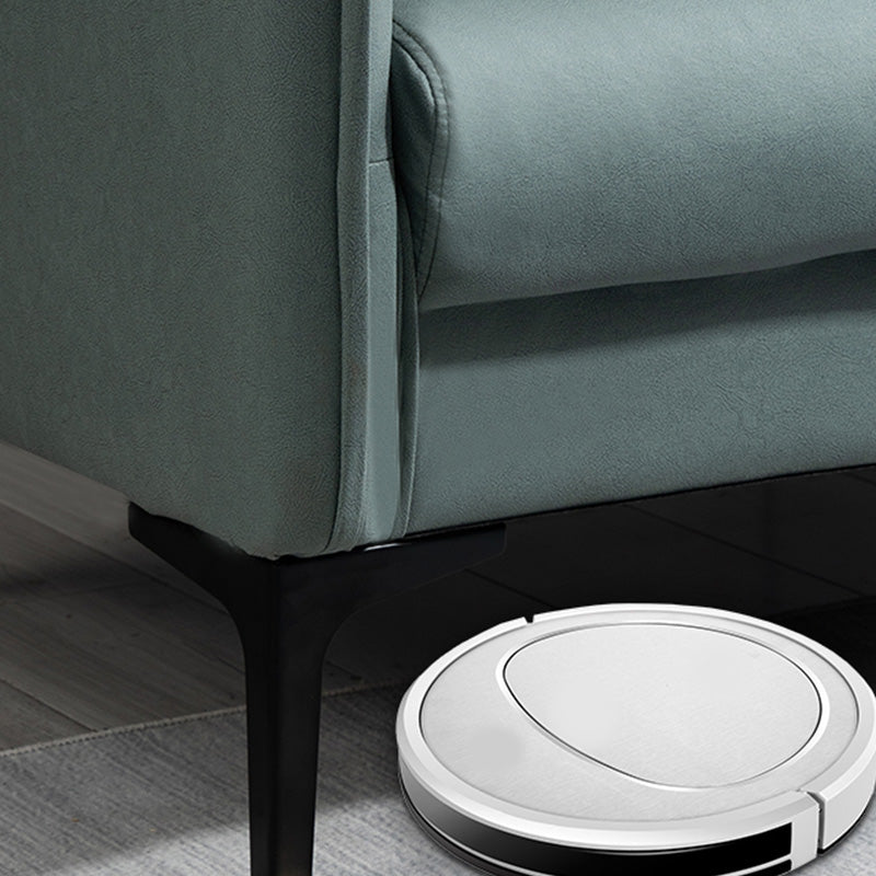 Quadratarmsofa 25,59 "D x 26,371" H Faux Ledersofa für Wohnzimmer