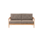 Living Room Contemporary Square Arm Stationary Slipcovered Sofa