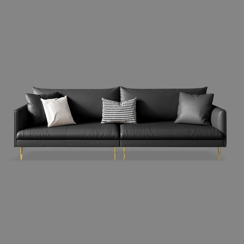 Cushions Sofa 102.36" W x 32.67" D x 33.46" H Square Arm Sofa for Living Room