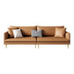 Cushions Sofa 102.36" W x 32.67" D x 33.46" H Square Arm Sofa for Living Room