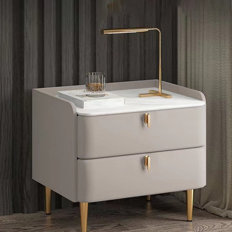 Da 20 "tavolo da notte in legno massiccio in legno massiccio in legno massiccio con 4 gambe