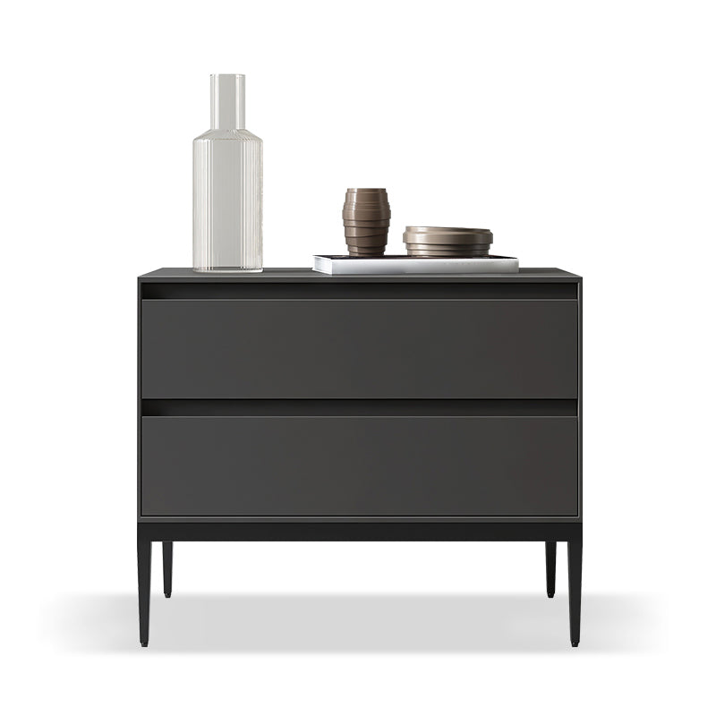 20 "高さ2-金属脚のグラムナイトテーブル付きの引き出しナイトスタンド