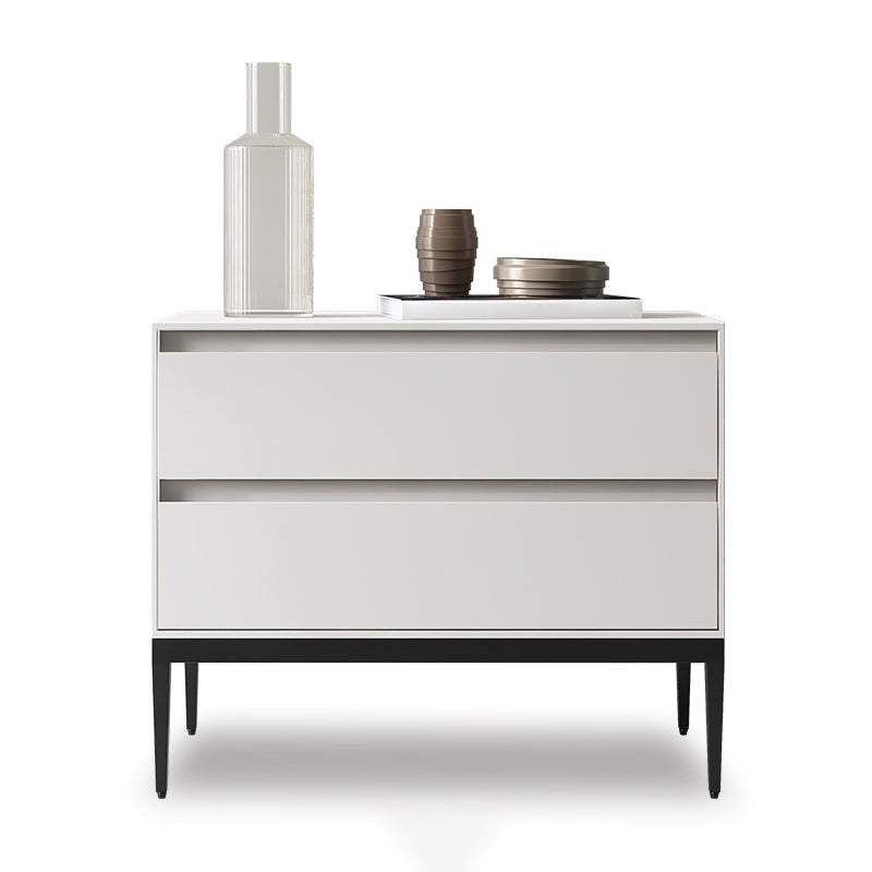 20 "高さ2-金属脚のグラムナイトテーブル付きの引き出しナイトスタンド